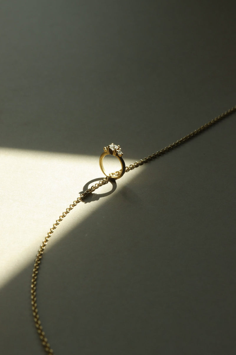 Three - Stone Mini - Meili Fine Jewelry