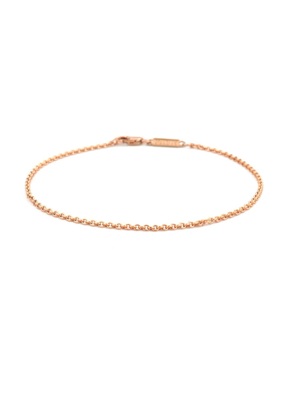 1.5mm Cable Chain Bracelet - Meili Fine Jewelry