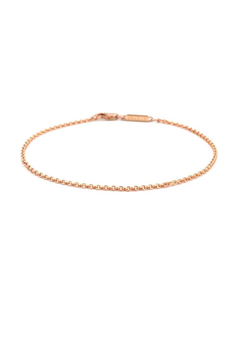 1.5mm Cable Chain Bracelet - Meili Fine Jewelry