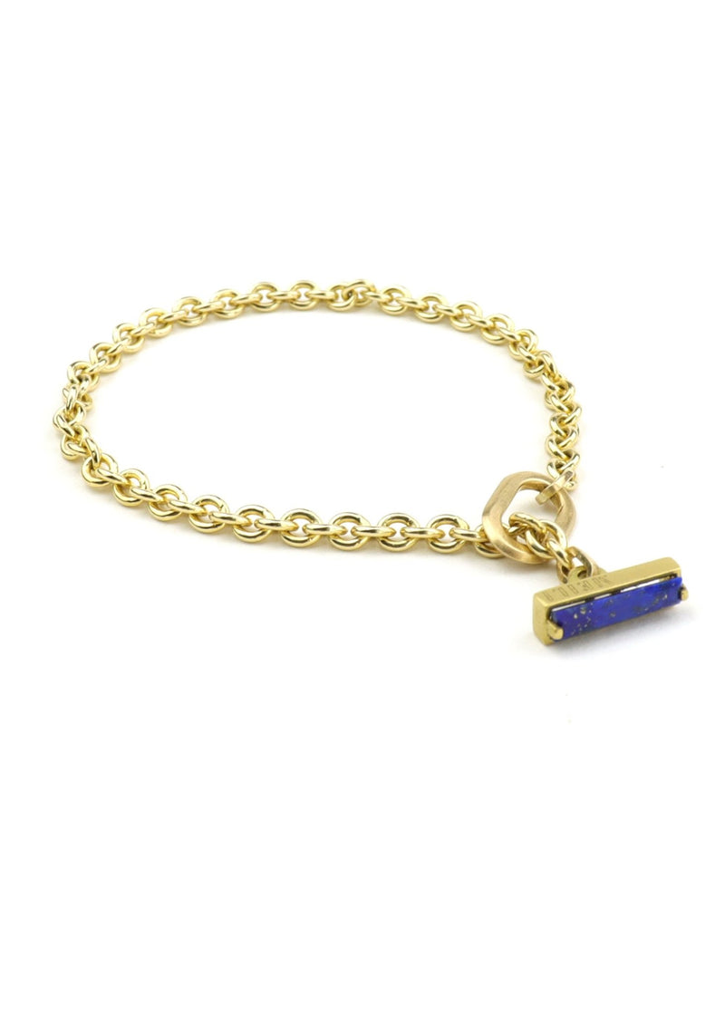 Petite Pillar Toggle Bracelet - Meili Fine Jewelry