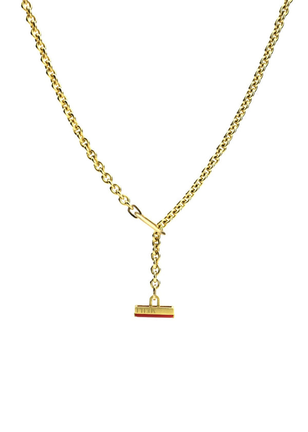 Petite Pillar Toggle Necklace - Meili Fine Jewelry