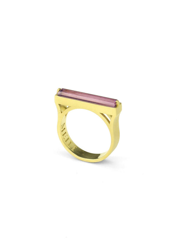 Standard Horizontal Pillar Ring - Meili Fine Jewelry