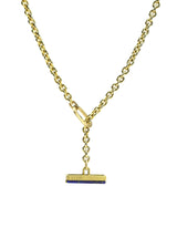 Standard Pillar Toggle Necklace - Meili Fine Jewelry