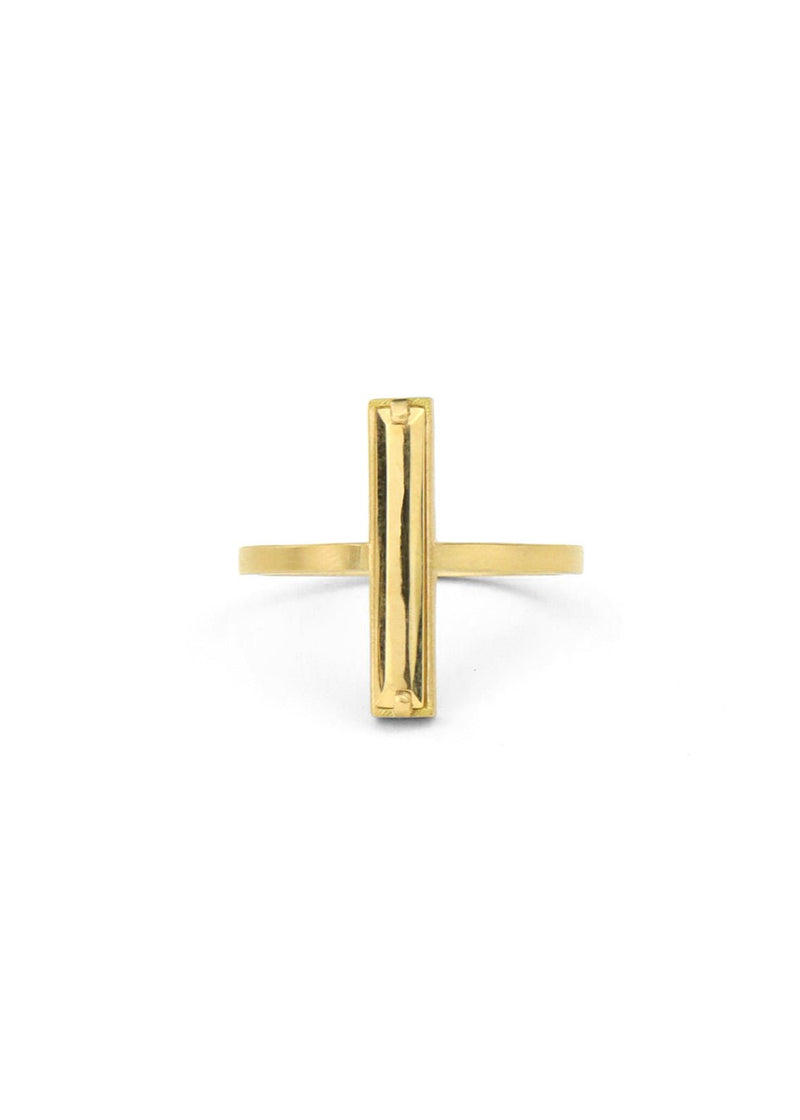 Standard Vertical Pillar Ring - Meili Fine Jewelry